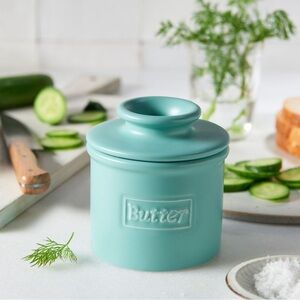 Original Butter Bell® Crock Ceramic Butter Dish - Blue Classic French gift new
